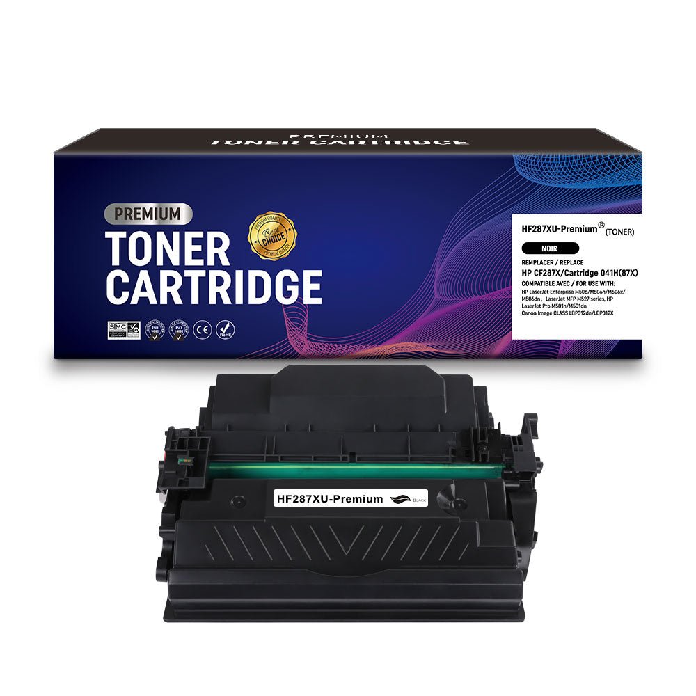 Cartouche de toner Compatible HP CF287X/Cartridge 041H Noir 18000pages - KERA FRANCE Cartouche de toner Compatible HP CF287X/Cartridge 041H Noir 18000pages - KERA FRANCE